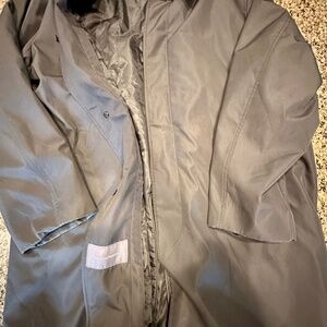 Men’s Perry Ellis Black topcoat 44R